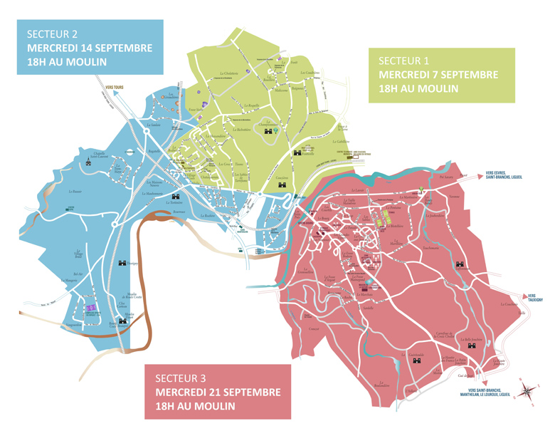 carte réunion publique