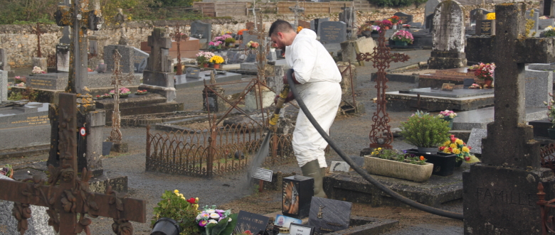 travaux cimetière