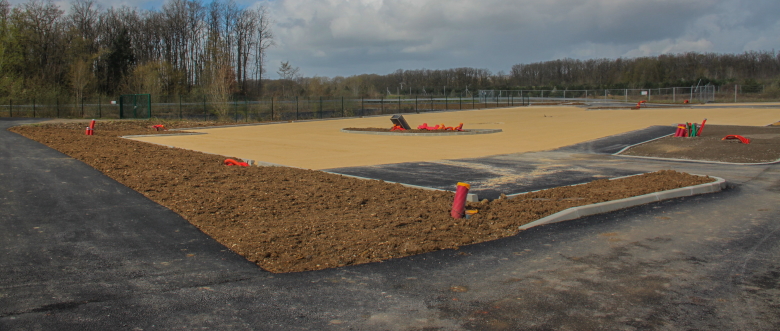 Réalisation du parc multimodal