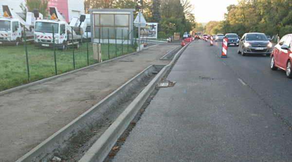 Trottoir RD 910