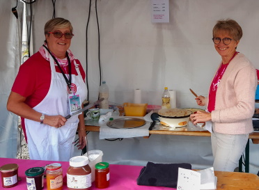 Vente de crêpes