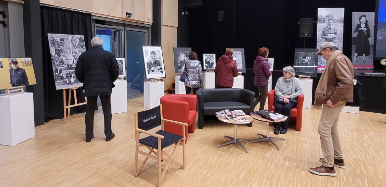 Exposition Piaf par Hugues Vassal