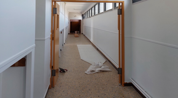 Peinture couloir des Varennes