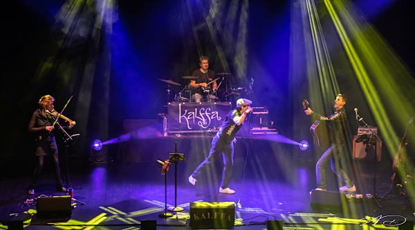 Kalffa en concert à Cassiopée