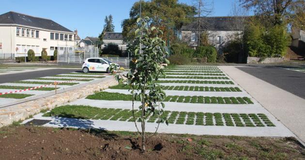 Aménagement paysager du Parking du Poitou